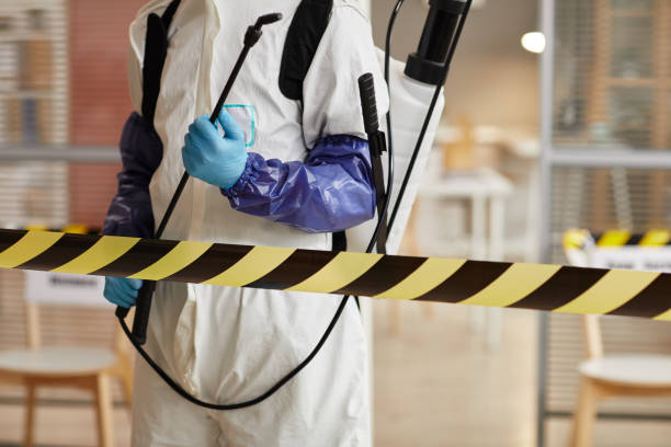 Professional Infectious Disease Decontamination technician working in New Boston, NH